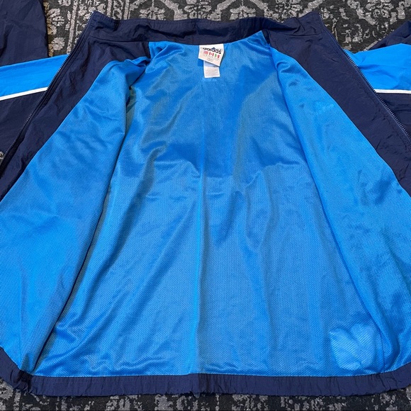 Vintage Adidas Blue Windbreaker Mens Size M - Picture 4 of 7